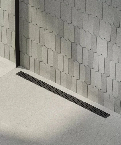 Душевой лоток Kerama Marazzi 85 см черный матовый - фото 3