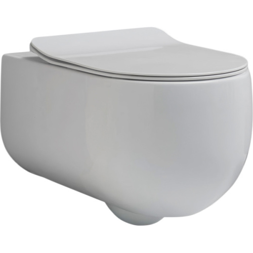 Унитаз подвесной Kerasan Flo безободковый - фото 1