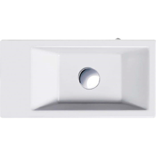 Раковина без перелива, без отверстия под смеситель,  GSI Kube 8984, подвесные - фото 2