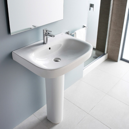 Раковина Roca Debba 50 см белая, одинарные, недорогие - фото 8