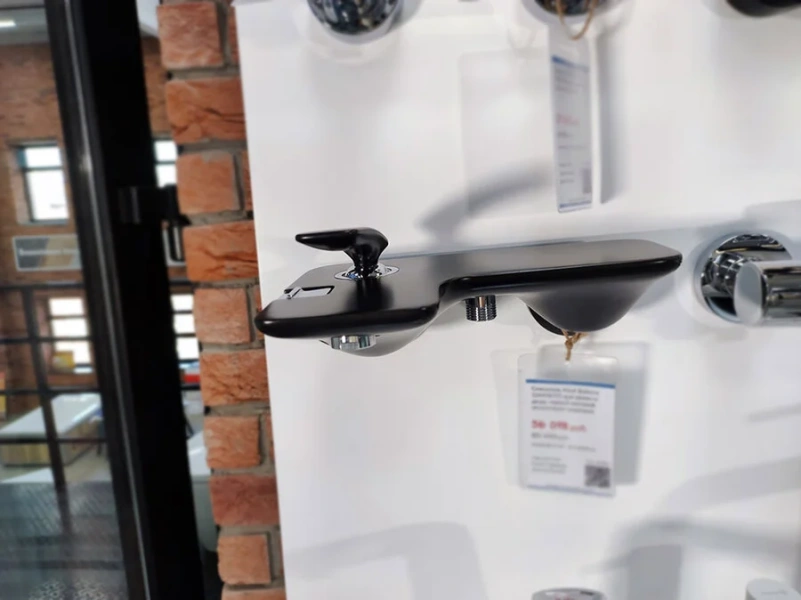 Смеситель для ванны Kludi Balance черный матовый/хром index_1 - фото 9