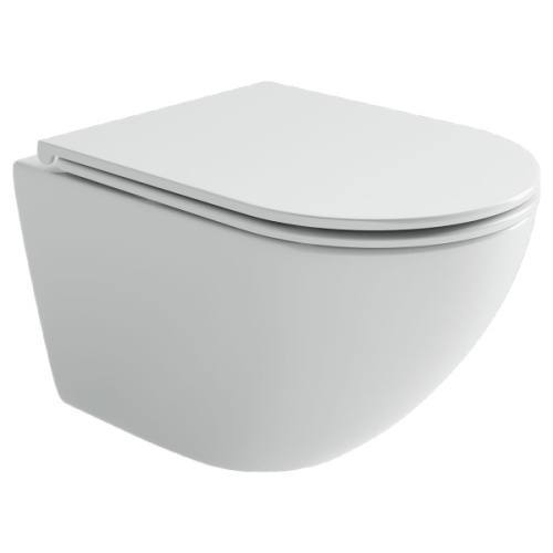 Унитаз подвесной Ceramicanova Whirl сиденье микролифт - фото 1