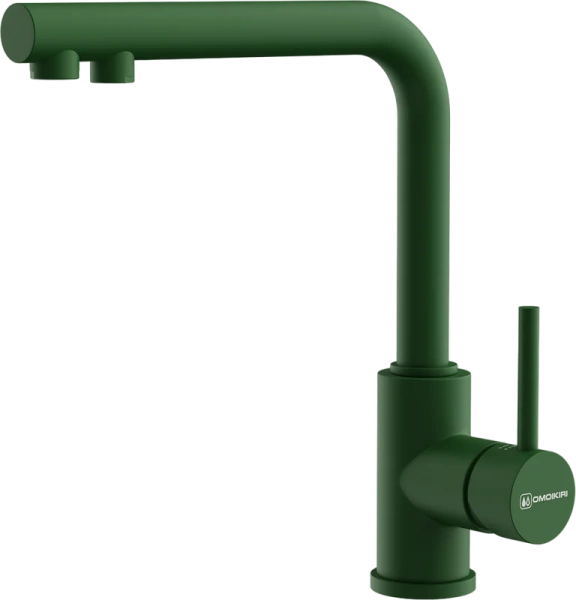Смеситель для кухни Omoikiri Nakagawa 2 Plus-RG royal green - фото 1