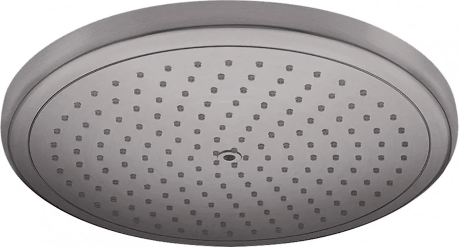 Верхний душ Hansgrohe Croma шлифованный черный хром - фото 1