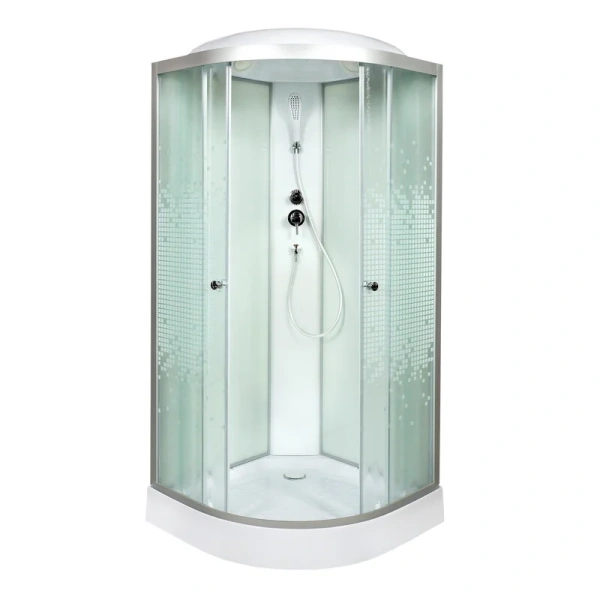 Душевая кабина Deto L 80x80 см стандартная, 80х80 - фото 4