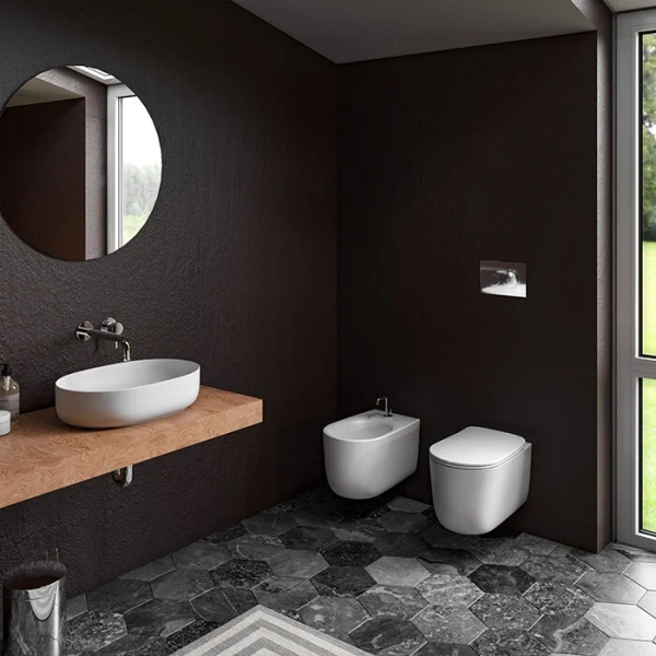 Крышка-сидение Kerasan Nolita белая глянцевая, в наличии - фото 2