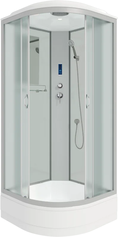 Душевая кабина Niagara Classic 90x90 см полукруглая - фото 1