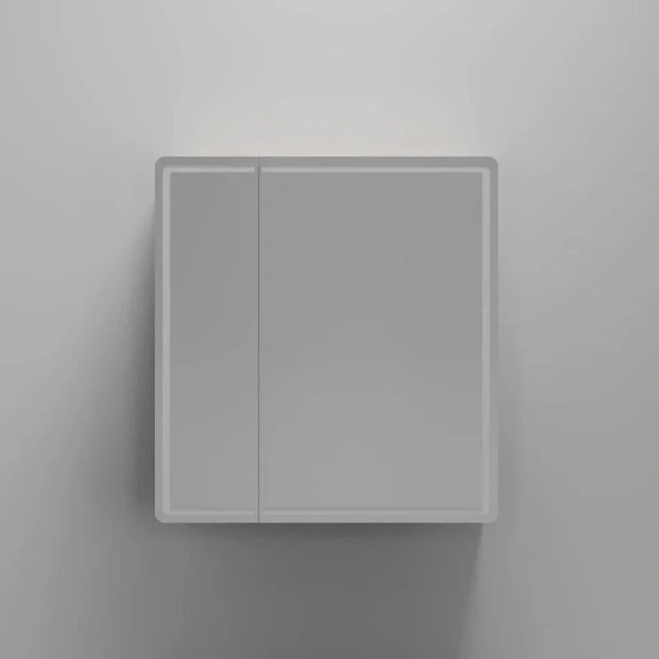 Зеркальный шкаф с подсветкой Sancos Mirror 70 см дуб галифакс натуральный - фото 4