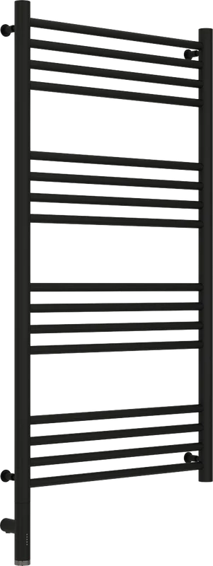 Полотенцесушитель электрический Сунержа Богема 3.0 50х100 см левый черный матовый - фото 1