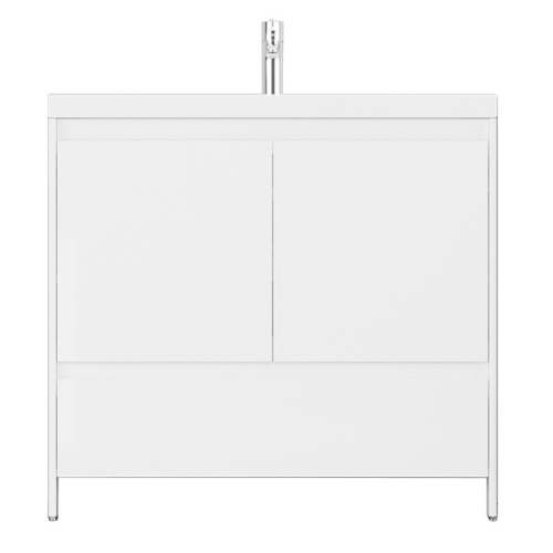 Тумба с раковиной напольная Velvex Klaufs tnKLA.90.2D.1Y-61 90 см с двецами