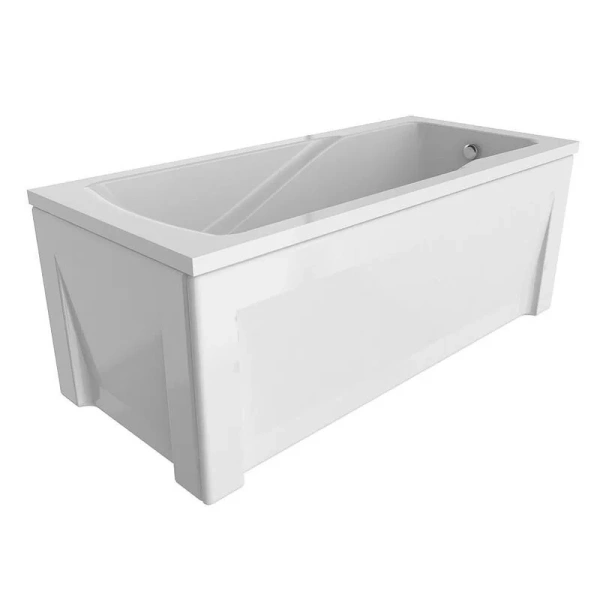 Ванна акриловая Alex Baitler Madin, 150 x 75 см, цвет SuperWhite, MADIN 150*75 - фото 3
