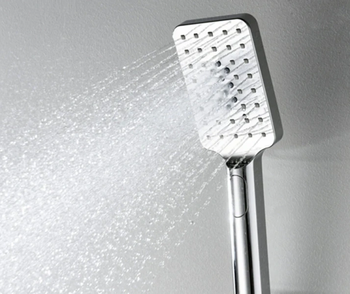 Душевая стойка WasserKRAFT с термостатическим смесителем, настенные - фото 7