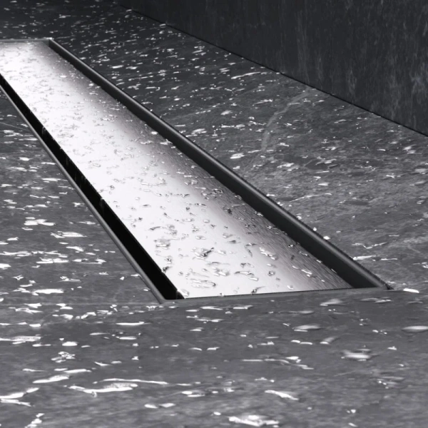 Душевой лоток Am.Pm MasterFlow 80 см хром матовый, с сухим затвором, с мокрым затвором - фото 6