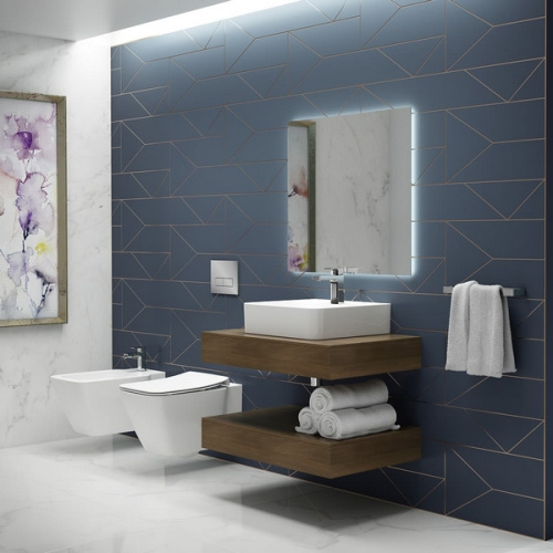 Зеркало с подсветкой Ideal Standard Mirror&Light 60 см прямоугольное, современные, hi-tech - фото 3