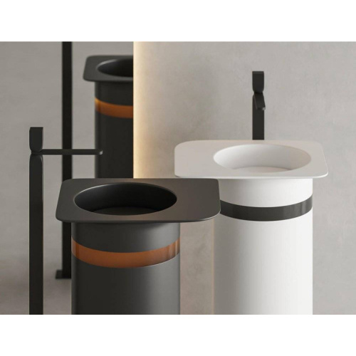 Раковина напольная Salini Ninfea 01 54,5 см белая - фото 4