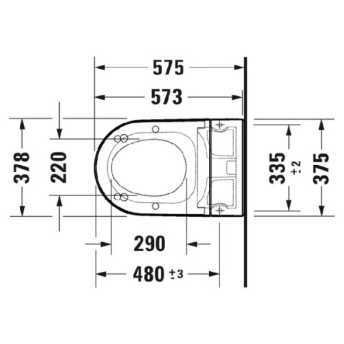 Унитаз подвесной Duravit SensoWash с функцией биде - фото 4