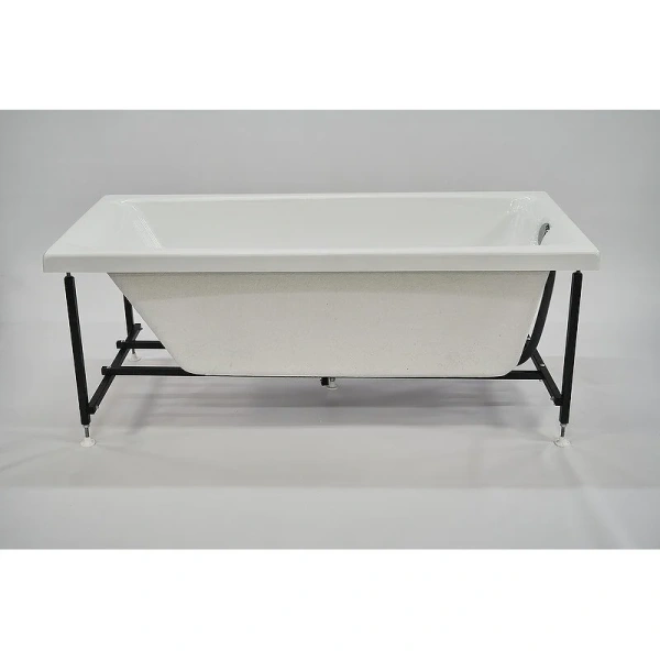 Акриловая ванна Радомир Веста 2-89-2-0-1-269Р, 160 х 70 см, фронтальный экран, каркас разборный, сифон, слив-перелив автомат в комплекте, белая, прямоугольные - фото 5