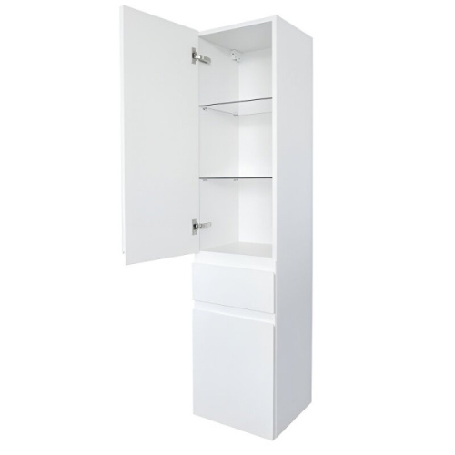 Шкаф-пенал подвесной Jacob Delafon Madeleine 35 см левый, белый матовый, в наличии - фото 2