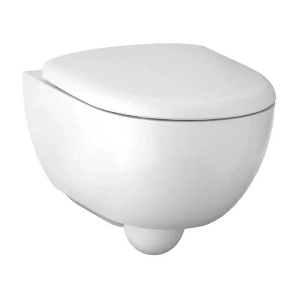 Унитаз подвесной Geberit Renova Compact с сиденьем микролифт - фото 1