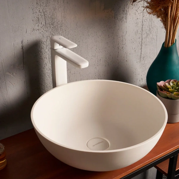 Раковина Montebianco Loreto Nemi 38 см белая матовая - фото 3