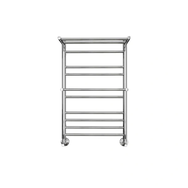 Полотенцесушитель водяной Акватек Альфа 50x80 см хром - фото 1