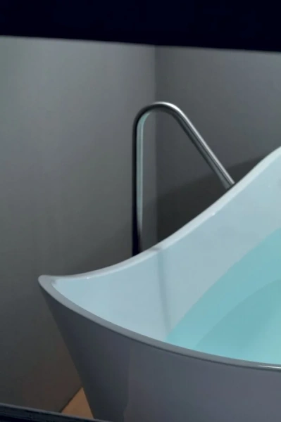 Ванна акриловая свободностоящая Kerasan Waldorf 743201 167х82 см, белые - фото 7