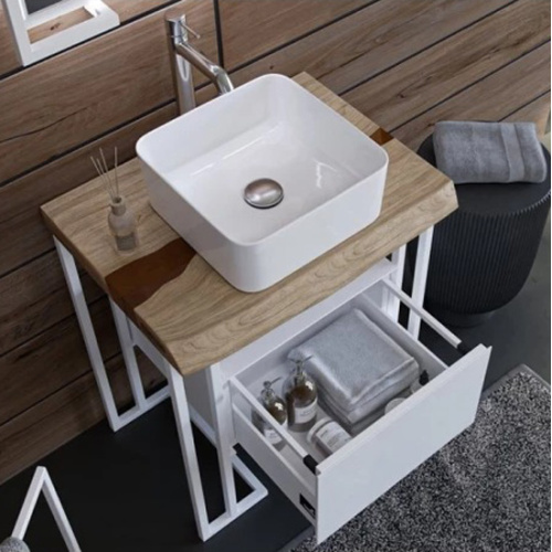 Тумба подвесная Velvex Gelou tpGEL.45-4 45 см с ящиком - фото 3