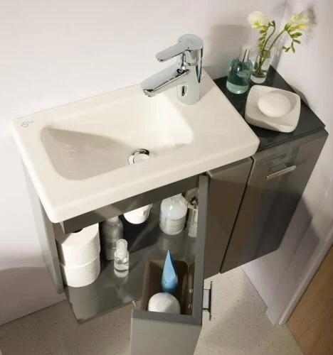 Раковина мебельная Ideal Standard Connect Space 45 см правая, белые - фото 4