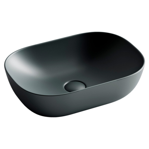 Раковина Ceramica Nova Element 45 см темный антрацит - фото 6