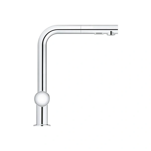 Смеситель для кухни хром Grohe Minta , высокие, округлая форма - фото 5