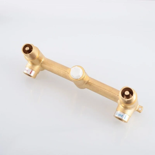 Смеситель для раковины Vincea Groove брашированное золото, современные, hi-tech - фото 3