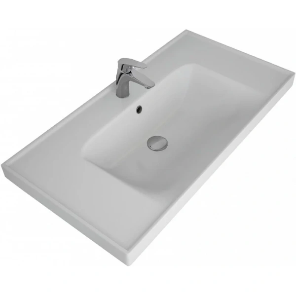 Раковина мебельная Lemark Грэйс 90 см керамическая - фото 1