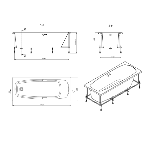 Схема, приставные, встраиваемые - фото 7