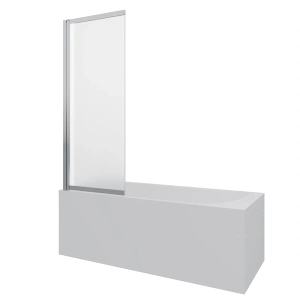 Шторка для ванны Berges River S Slider 98х145 см матовое стекло, профиль хром, нет в наличии - фото 9