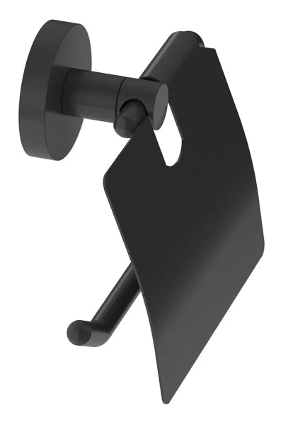 Бумагодержатель Cezares Relax черный матовый - фото 3