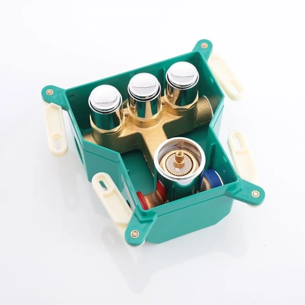 Смеситель для душа Vincea VSCV-431 трехфункциональный, однорычажные, двухрычажные - фото 7