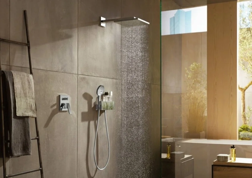 Смеситель для душа Hansgrohe Metropol золото - фото 4