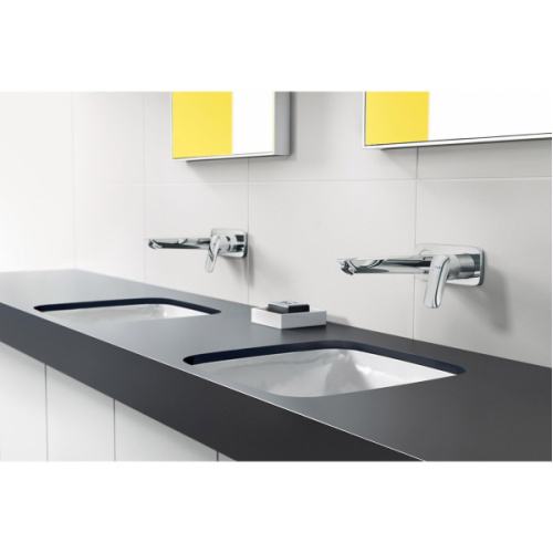 Смеситель для раковины Hansgrohe Logis однорычажный, хром - фото 3