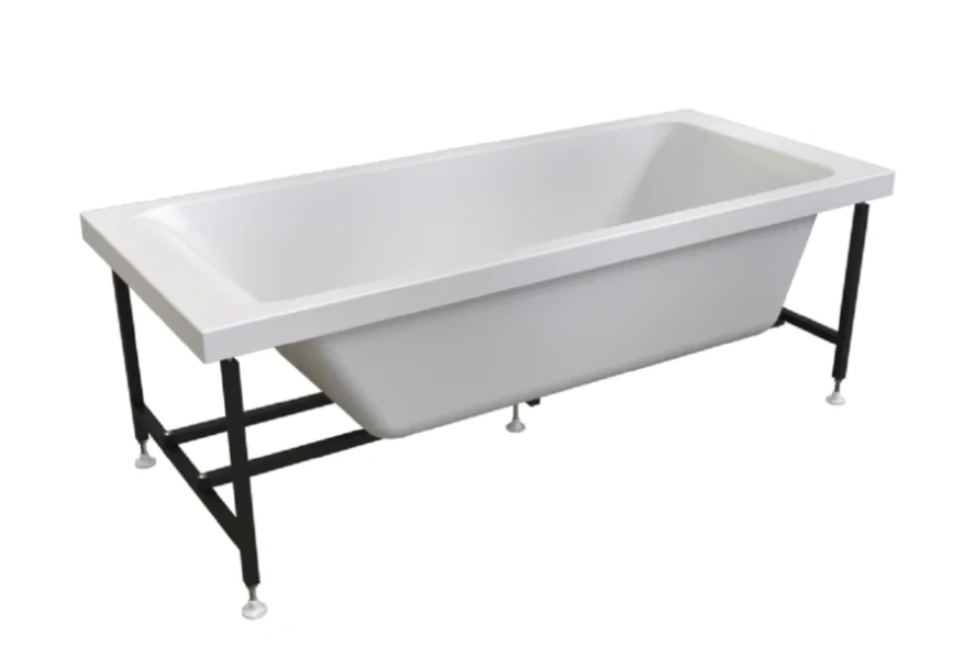 Акриловая ванна Радомир Агата 2-01-0-0-1-227Р, 175 х 75 см, каркас разборный в комплекте, белая, приставные, встраиваемые - фото 7