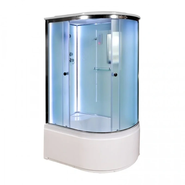 Душевая кабина Deto D 120х80 см правая, с раздвижными дверьми - фото 6