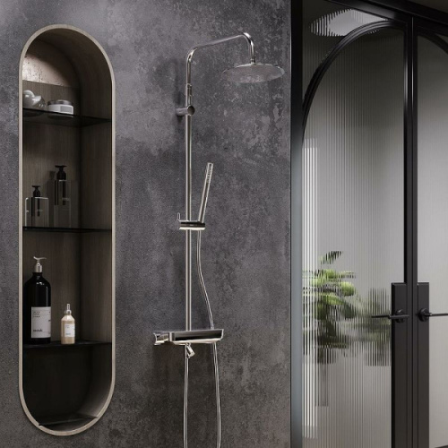 Душевая стойка Damixa Scandinavian Pure 936730 со смесителем - фото 2