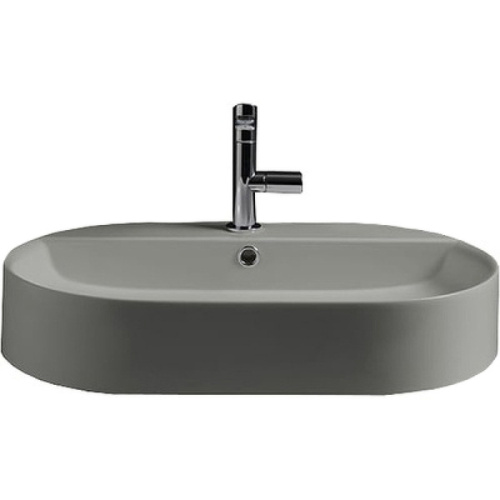 Раковина Kerasan Ciotola 65 см Grigio Matt - фото 1