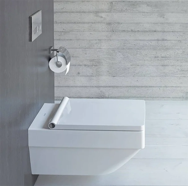 Унитаз подвесной Duravit Vero белый - фото 3