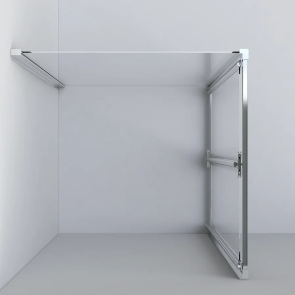 Душевой уголок Vincea Garda 90х90 см стекло шиншилла, хром - фото 4