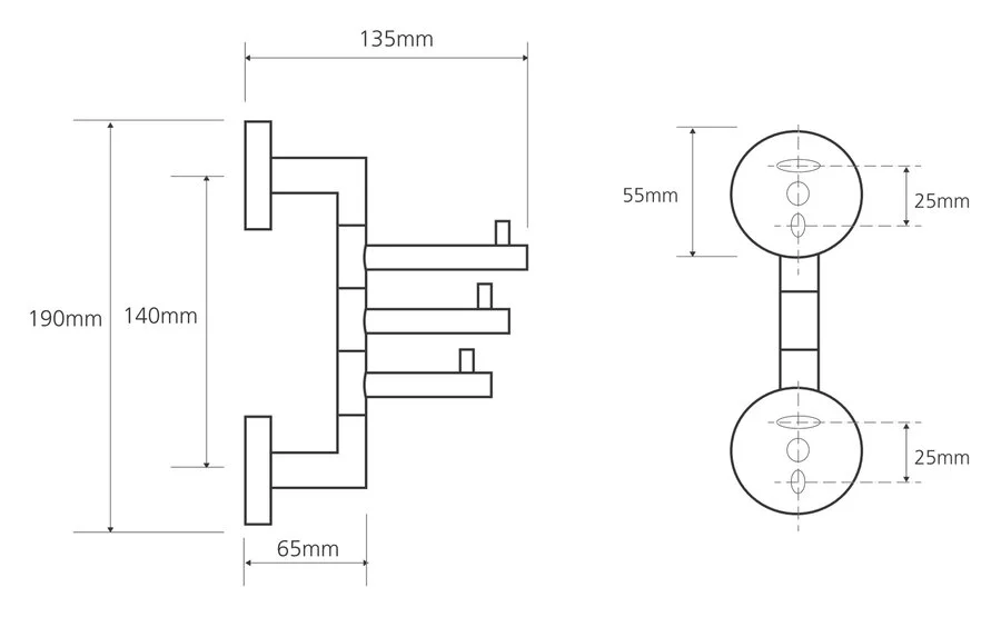 Крючок для ванной Bemeta Omega поворотный - фото 2