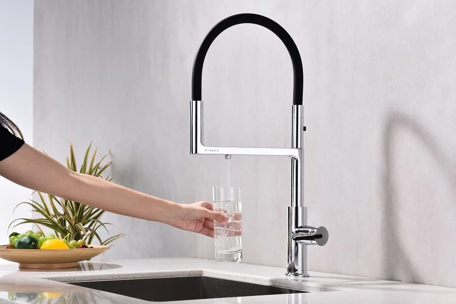 Смеситель для питьевой воды Paulmark Tornado хром, современные, hi-tech - фото 3