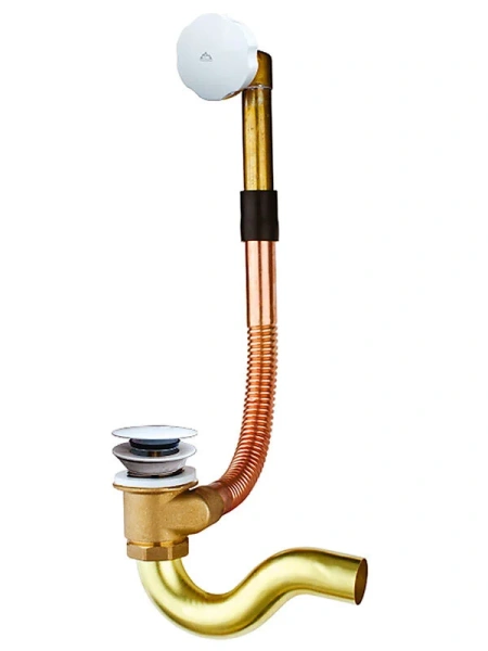 Слив перелив Timo белый 8004/16 - фото 1