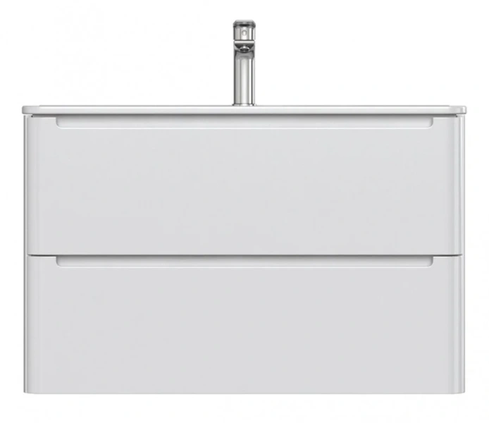 Тумба с раковиной подвесная IDDIS Edifice EDI80 80 см два ящика, подвесная, пристенная - фото 4