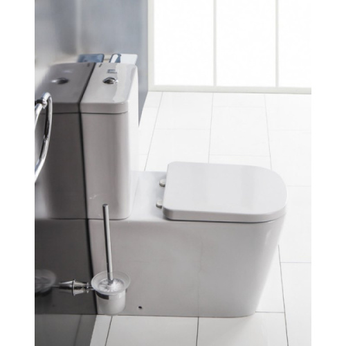 Унитаз компакт BelBagno Albano BB120CPR безободковый - фото 3