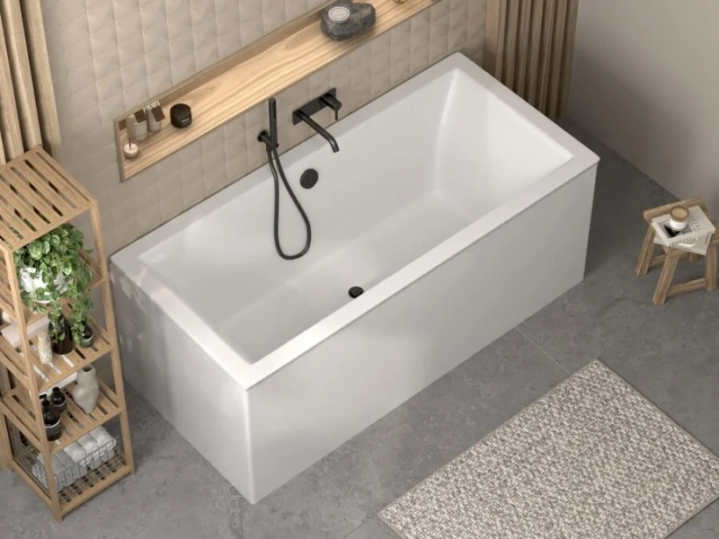 Ванна акриловая Alba Spa Kero ВПР0360000100, 170 x 80 см, цвет белый - фото 4